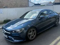 Used Mercedes CLA220 AMG line 2022 Blue Sedan