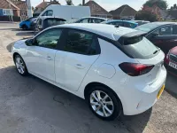 Used Vauxhall Corsa 75 HP (55 kW) 2020 White Hatchback