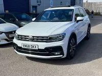 Używany VW Tiguan R-line 150 KM (110 kW) 2018 Biały SUV