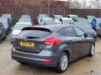 Used Ford Focus Zetec 123 HP (90 kW) 2018 Grey Hatchback