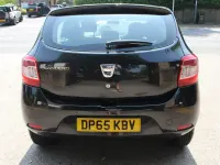 Used Dacia Sandero Ambiance 90 HP (66 kW) 2015 Black Hatchback