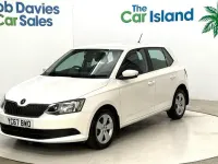 Begagnad Skoda Fabia SE 95 HK (69 kW) 2017 Vit Halvkombi