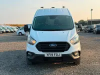 Used Ford Transit Custom 130 HP (95 kW) 2019 White Van