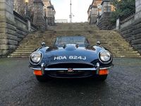 Used Jaguar E-Type 265 HP (194 kW) 1972 Blue Cabriolet