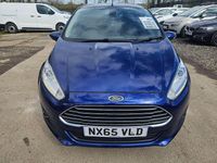 Used Ford Fiesta Titanium 2015 Blue Hatchback