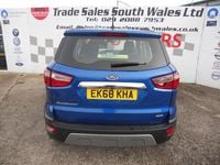 Used Ford Ecosport Titanium 100 HP (73 kW) 2018 Blue SUV