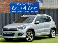 Second-hand VW Tiguan R-line 2014 Argintiu SUV