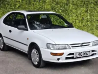 Used Toyota Corolla 87 HP (63 kW) 1993 White Hatchback