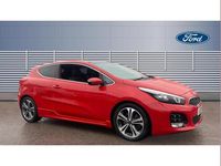 Used Kia ProCeed GT-Line S 118 HP (86 kW) 2017 Red Hatchback