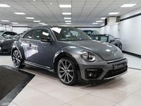 Usado VW Beetle R-line 150 HP (110 kW) 2017 Cinzento Citadino