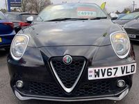 Used Alfa Romeo MiTo Super 95 HP (69 kW) 2017 Black Hatchback