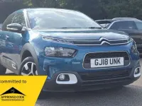 Used Citroën C4 Cactus Flair 2018 Blue Hatchback