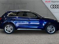 Used Audi Q5 S-Line 200 HP (147 kW) 2024 Blue SUV