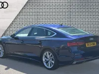 Used Audi A5 Sportback Sport 150 HP (110 kW) 2024 Blue Hatchback