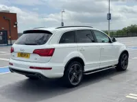 Begagnad Audi Q7 S-Line 2012 Vit SUV