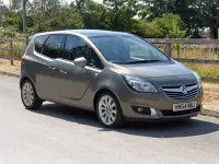 Used Vauxhall Meriva 2014 Titanium grey metallic MPV