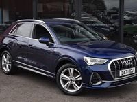 Used Audi Q3 S-Line 150 HP (110 kW) 2021 Blue SUV