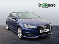 Used Audi A1 S-Line 147 HP (108 kW) 2016 Blue Hatchback
