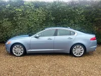 Used Jaguar XF Premium Luxury 240 HP (176 kW) 2010 Blue Sedan
