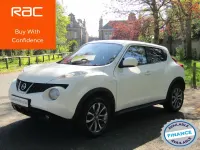 Used Nissan Juke Tekna 110 HP (80 kW) 2013 White SUV