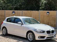 Used BMW 118 Impressive 2018 White Hatchback