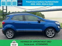 Used Ford Ecosport Titanium 125 HP (91 kW) 2019 Blue SUV