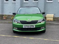 Used Skoda Fabia SE L 105 HP (77 kW) 2015 Green Hatchback