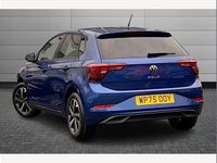 Ny VW Polo Match 95 HK (69 kW) 2025 Blå Halvkombi