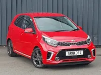 Used Kia Picanto GT-Line 2018 Red Hatchback