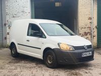 Begagnad VW Caddy 75 HK (55 kW) 2012 Vit Minibuss