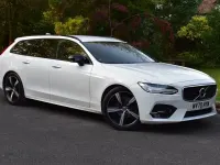 Usado Volvo V90 R-Design 2020 Branco Carrinha