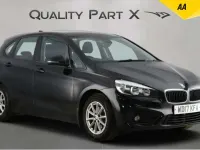 Used BMW 218 136 HP (100 kW) 2017 Black Hatchback