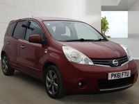 Used Nissan Note N-TEC 2011 Red Hatchback