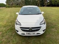 Used Vauxhall Corsa 95 HP (69 kW) 2018 White Van