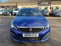 Used Peugeot 308 GT-line 130 HP (95 kW) 2019 Blue Estate