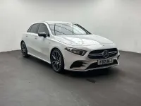Used Mercedes A35 AMG Premium 2021 White Hatchback
