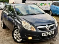 Used Vauxhall Corsa 90 HP (66 kW) 2010 Blue Hatchback