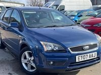 Used Ford Focus Titanium 2007 Blue Hatchback