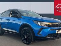Used Vauxhall Grandland X GS Line 130 HP (95 kW) 2022 Blue SUV