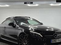 Used Mercedes C200 AMG Line Premium 184 HP (135 kW) 2018 Black Coupe
