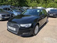 Used Audi A3 Sportback 150 HP (110 kW) 2018 Black Hatchback