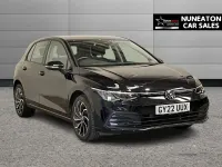 Used VW Golf VIII Life 130 HP (95 kW) 2022 Black Hatchback