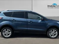 Used Ford Kuga Titanium 120 HP (88 kW) 2018 Chrome blue metallic SUV