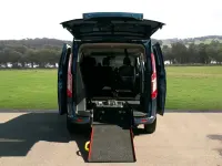Used Ford Tourneo Titanium 130 HP (95 kW) 2021 Blue MPV