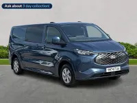Used Ford E-Transit Limited 100 kW (136 HP) 2024 Blue Van