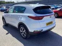 Used Kia Sportage 136 HP (100 kW) 2019 White SUV
