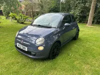 Used Fiat 500 85 HP (62 kW) 2012 Blue Hatchback