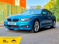 Used BMW 420 M Sport 184 HP (135 kW) 2018 Blue Coupe