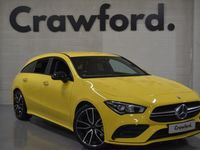 Used Mercedes CLA35 AMG AMG 2019 Yellow Estate