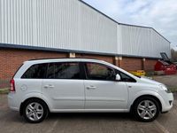 Used Vauxhall Zafira 2012 White MPV